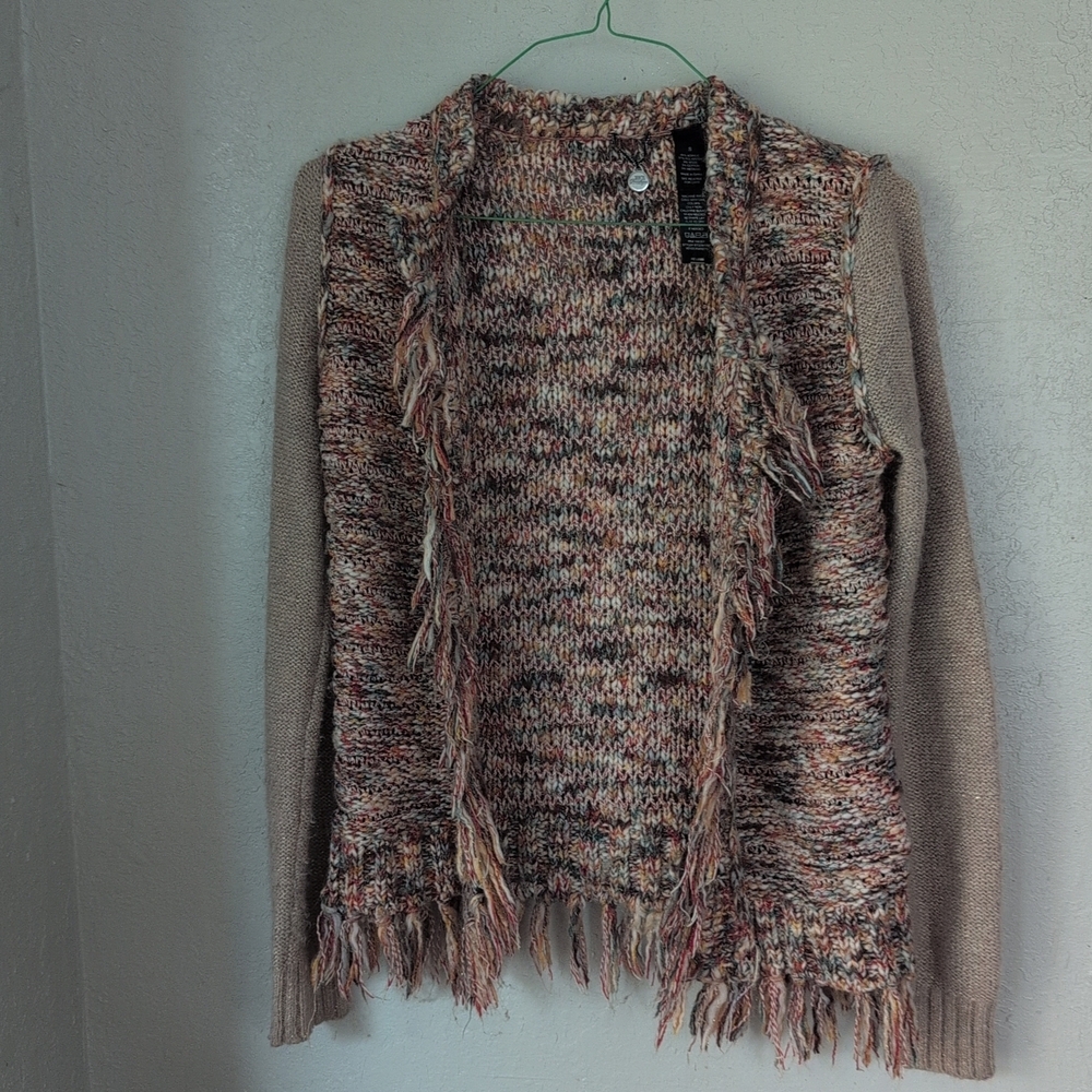 Women's Multicolor Fringe Sweater